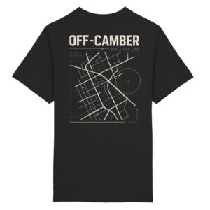Street Map - Heavy Oversized Organic Shirt
