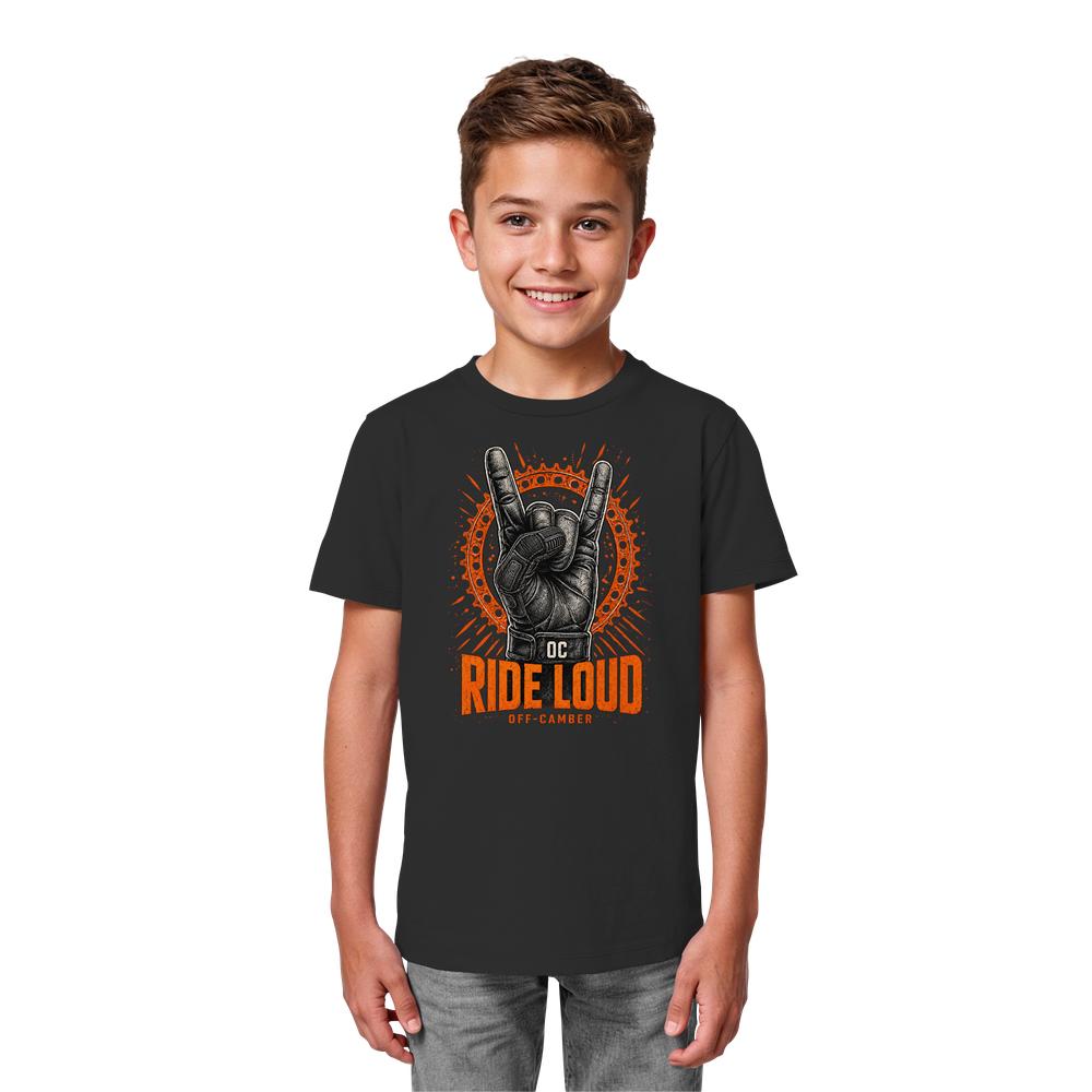 Off-Camber Ride Loud - Kids Organic Shirt – Bild 3