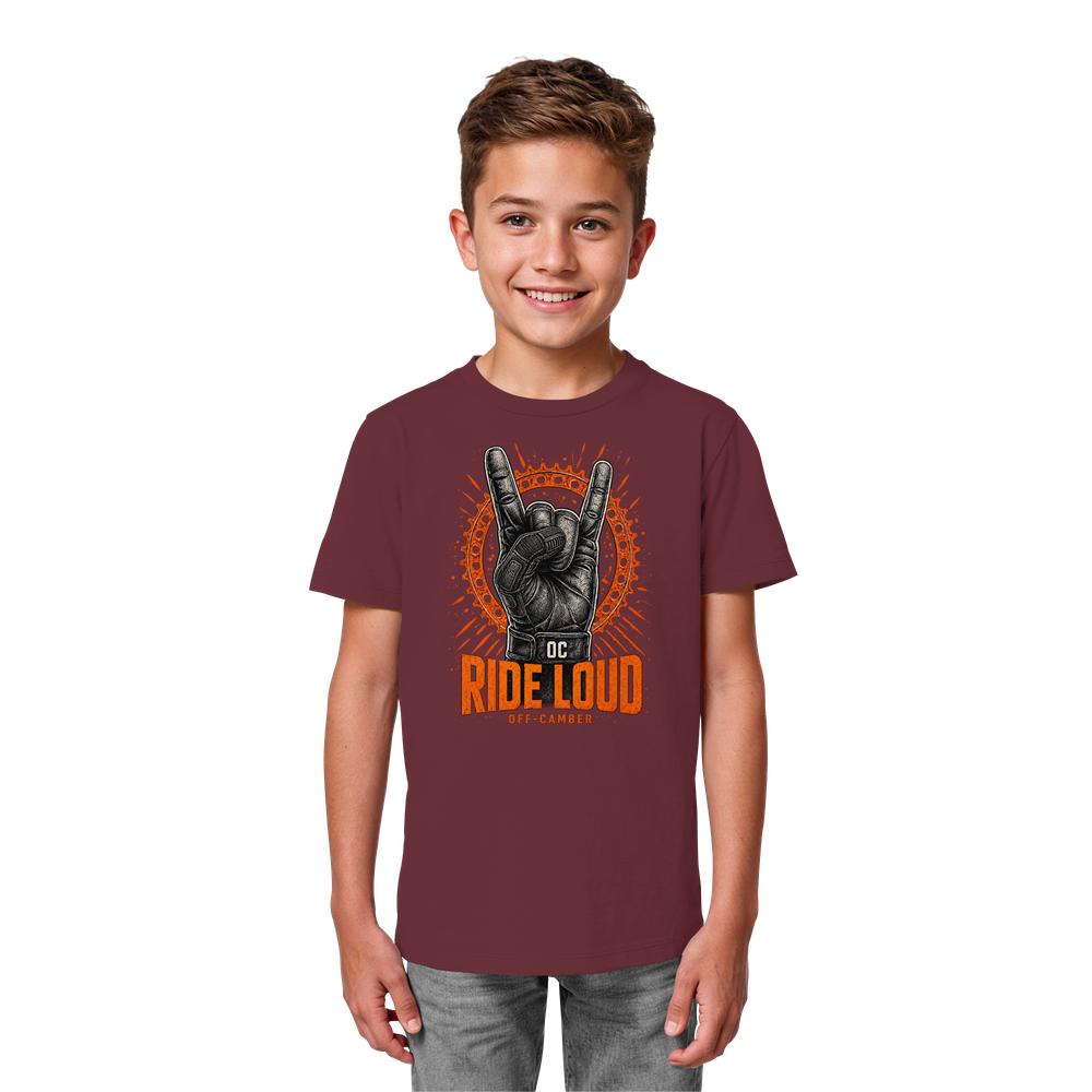 Off-Camber Ride Loud - Kids Organic Shirt – Bild 5