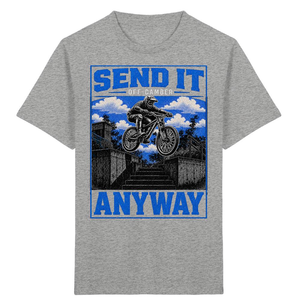 SEND IT ANYWAY - Organic Kids-Shirt – Bild 5