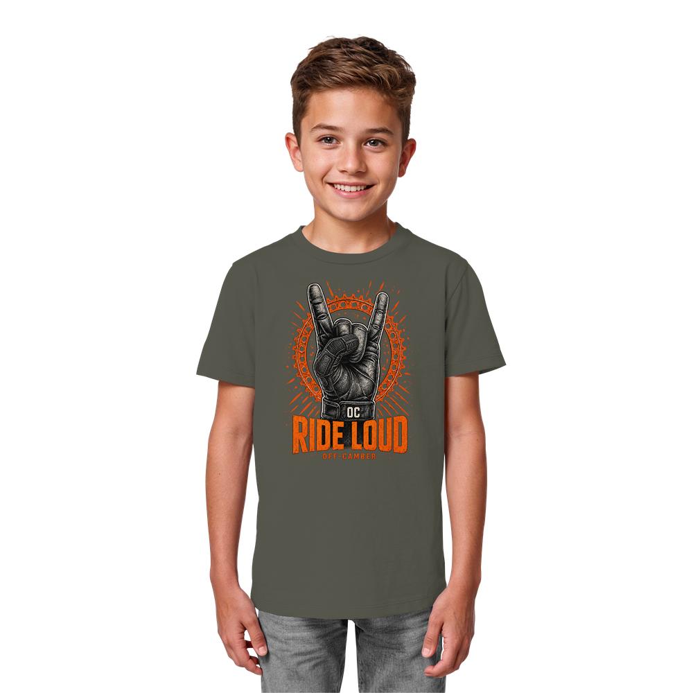 Off-Camber Ride Loud - Kids Organic Shirt – Bild 11