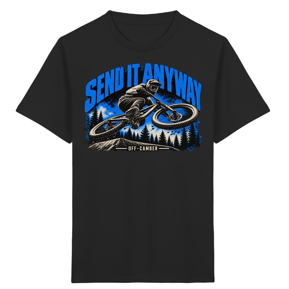 SEND IT ANYWAY Blue Whip - Organic Kids-Shirt